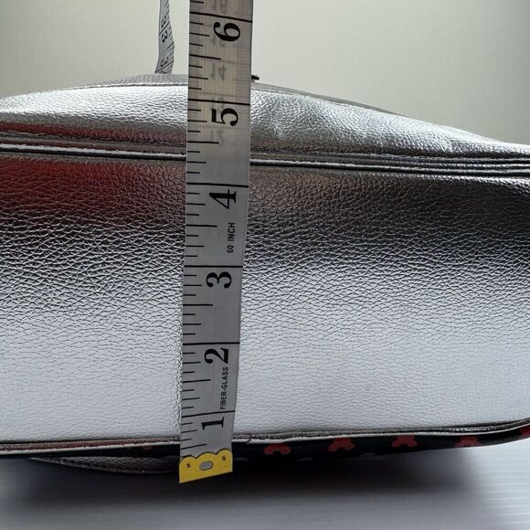 Disney Mickey Mouse Mini Backpack Blue Red Silver - Picture 12 of 16